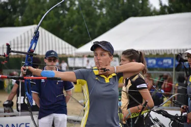Lisa Barbelin (Archers Riomois) en finale des championnats d'Europe