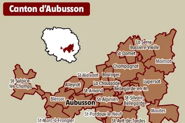 Départementales : voie royale pour la majorité départementale sur le canton d'Aubusson (Creuse) ?
