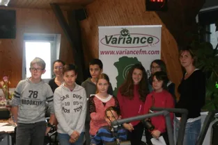 Variance FM accueille les collégiens thiernois