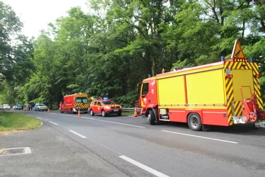 Un homme décède dans une sortie de route sur la RD 906 à Paslières (Puy-de-Dôme)
