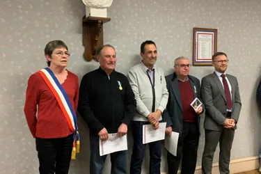 La mairie a honoré trois élus