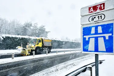 Allier : attention aux pluies verglaçantes et à la neige en ce mois de janvier sur l'A71 et la RCEA