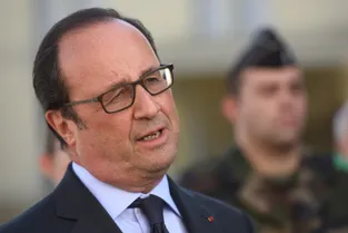 François Hollande à Tulle le 7 janvier