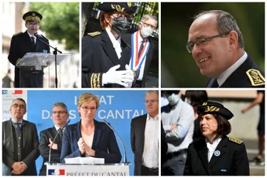 Du changement à la tête des préfectures du Cantal, de la Haute-Loire, du Puy-de-Dôme, de la Corrèze et de la Creuse