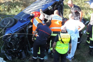 Un automobiliste grièvement blessé ce dimanche matin dans la côte de la Racherie, à Contigny