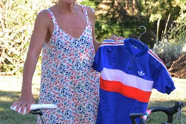 La Corrézienne et ancienne cycliste professionnelle ouvre la boîte à souvenirs à Voutezac