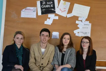 PLusieurs élèves de Terminale L du lycée Ventadour d’Ussel réalisent un court-métrage