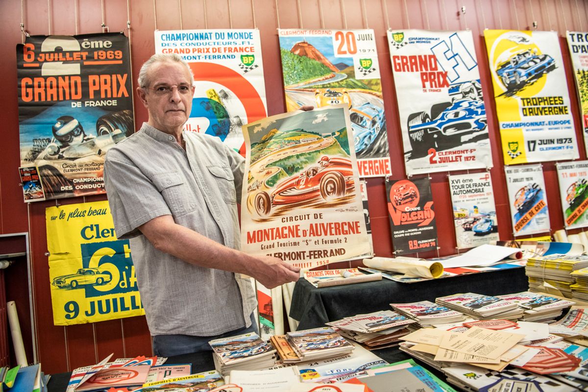 Des objets cultes de la course automobile de Charade aux enchères à