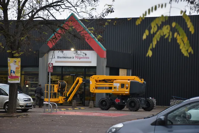 Le supermarché Bi1 de Migennes fait peau neuve avant de changer d ...