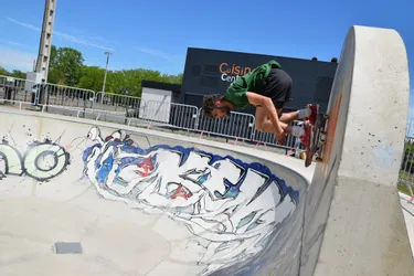 Grâce au skatepark, les sports de rue font leur nid à Riom (Puy-de-Dôme)