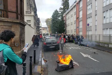 Cinq interpellations à Clermont-Ferrand : comment la manifestation de lycéens a dégénéré ce lundi