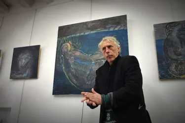 Plongée dans « un océan de peinture », avec l'exposition de Rémy Pastor à la galerie Écritures de Montluçon (Allier)