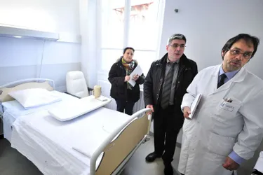 Le centre hospitalier d’Aurillac vient d’ouvrir une nouvelle unité de douze lits