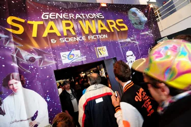 Cusset a la tête dans les étoiles pour la convention Star Wars