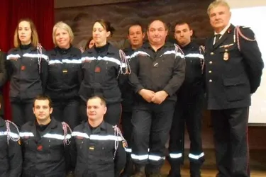 Des médaillés et de nouveaux gradés chez les sapeurs-pompiers