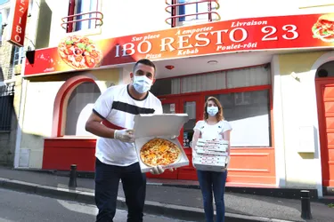 A Guéret, c'était pizza ce midi pour les soignants, pompiers et policiers grâce à la générosité d'Ibo Resto