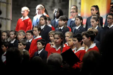 50 petits chanteurs à l’église Notre-Dame