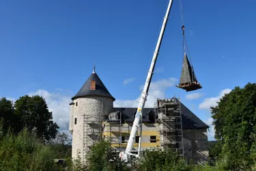 Le projet d'hôtel-restaurant quatre étoiles au Château du Theil à Ussel (Corrèze) avance à grands pas