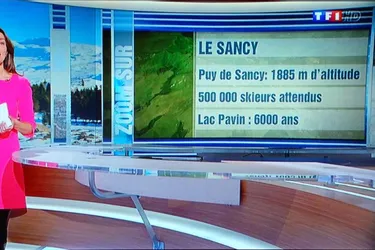 Le massif du Sancy, star du journal de 13 heures de TF1
