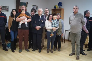 Joseph Saintemartine, 90 ans, doyen de l'Amicale des pompiers d'Evaux-les-Bains