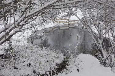 La neige est tombée dans l'arrondissement d'Issoire et le Sancy (Puy-de-Dôme)