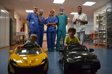 À l'hôpital de Montluçon, les enfants iront au bloc en voiturette