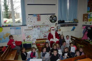 Le Père Noël à l’école