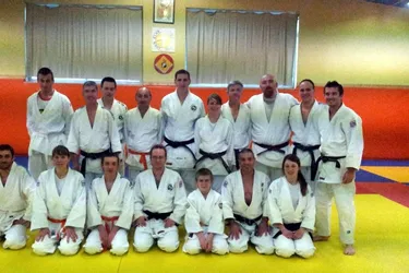 Entraînement inter-clubs au judo-club