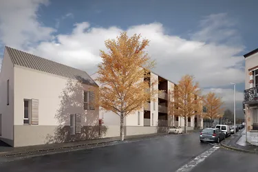 Quel est le projet de construction du boulevard Denière à Vichy (Allier)?