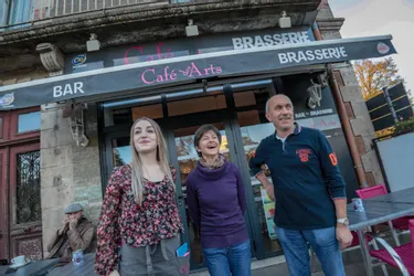 Depuis octobre, le Café des Arts à Aubusson a de nouveaux propriétaires, venus de Mérinchal