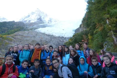 Un séjour à Chamonix pour les élèves
