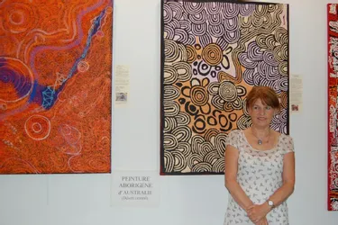 Expositions d’œuvres aborigènes à la médiathèque de Tulle