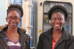 Deux jeunes étudiantes burkinabés ont intégré le BTS sur le site Pompidou du lycée