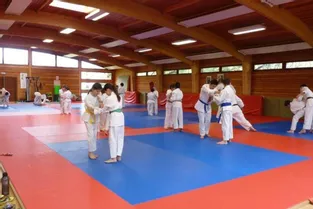 Avec le Judo club du Plateau Bortois