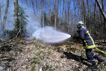 Incendie au Puy des 3 cornes à Saint-Vaury : 2,5 hectares partent en fumée