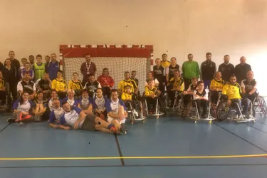 La grande famille du handball de Bellenaves rassemblée