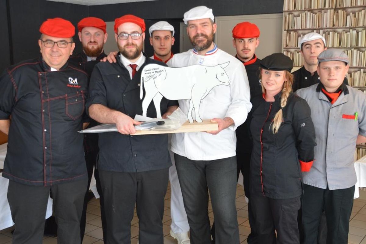 MARZY. Lauréat du concours BP boucherie, après six heures d’épreuves
