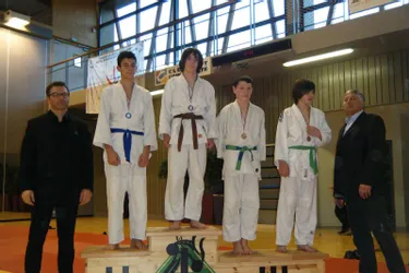 Abel est champion d’Auvergne minimes en judo