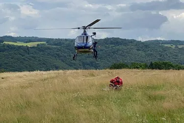 Une quadragénaire chute à Saint-Martial-Entraygues (Corrèze) et est héliportée