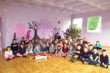 Un Noël haut en couleur pour les écoliers