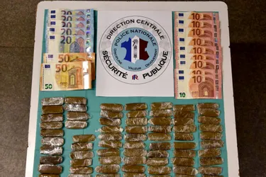 Brive : un vendeur interpellé et plusieurs centaines de grammes de résine de cannabis saisies