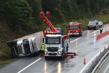 L'autoroute A89 rouverte après un accident de poids-lourd à Rosiers-d'Egletons, en Corrèze