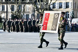 Découvrez la drôle d'histoire du drapeau caché du 126e Régiment d'infanterie de Brive (Corrèze)