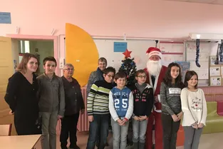 Dernière du père Noël à l’école