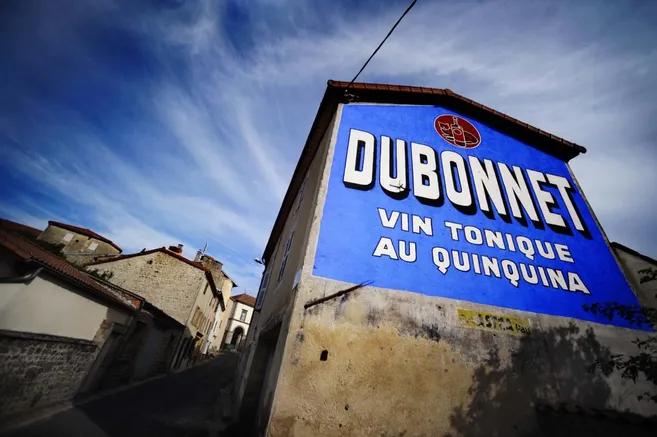 DUBONNET - QUINQUINA - GRAND SOUS-MAIN PUBLICITAIRE - 27,5 x 36,5 cm EUR 12,00 - FR