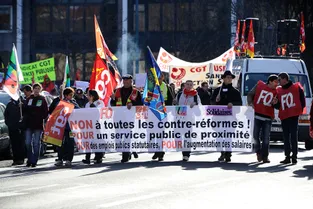 Grève de la fonction publique : des mobilisations en Auvergne et Limousin