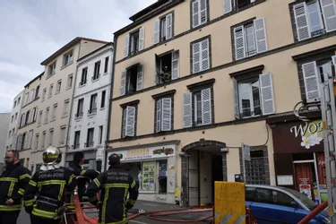 Un appartement détruit dans un incendie à Clermont-Ferrand