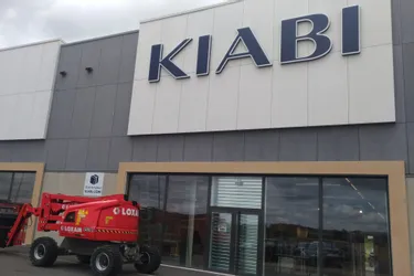 L'enseigne de prêt-à-porter Kiabi est en train de s'installer à Avermes (Allier)
