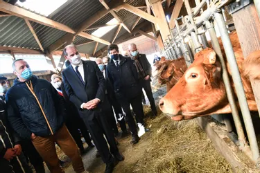 En déplacement dans la Creuse, Jean Castex débloque une enveloppe de 60 millions d'euros pour les éleveurs