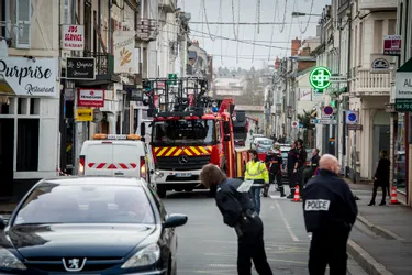 La tempête entraîne l'intervention des pompiers en centre-ville de Montluçon